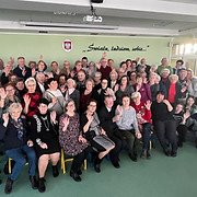 Zdjęcie z warsztatów całej grupy uczestników, która liczy ok.40 osob